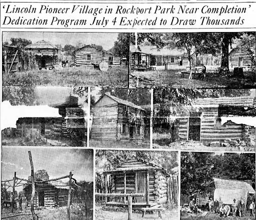 Lincoln Pioneer Village Buildings