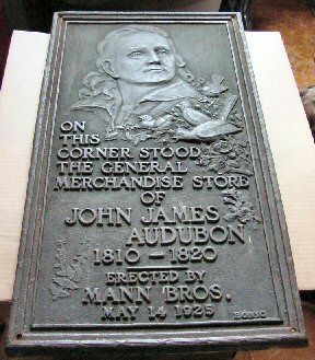 Audubon Plaque